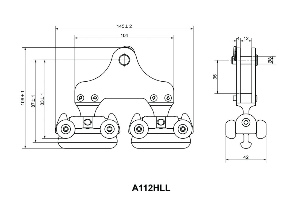 A112HLL drawing